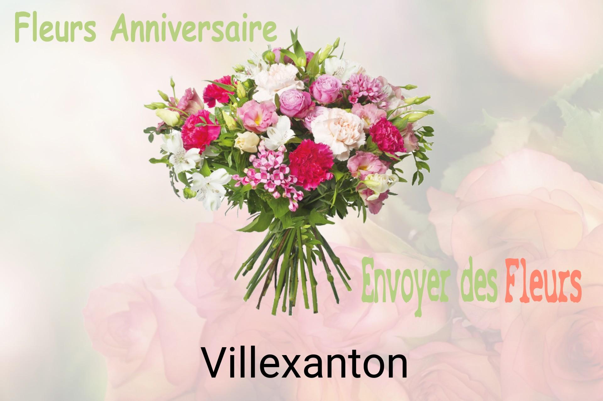 Bouquet de fleurs d’anniversaire livré à Villexanton
