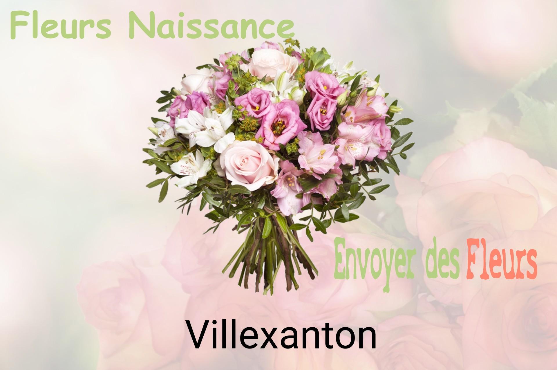Bouquet de fleurs de naissance livré à Villexanton